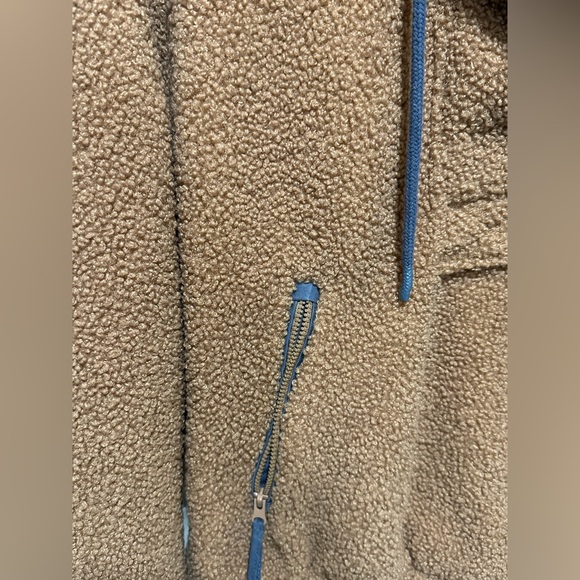 Universal Thread Quarter Zip Sherpa Sweatshirt Jacket Size Small - Picture 4 of 6